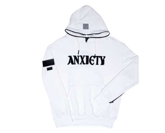 Anxiety Zipper Hoodie