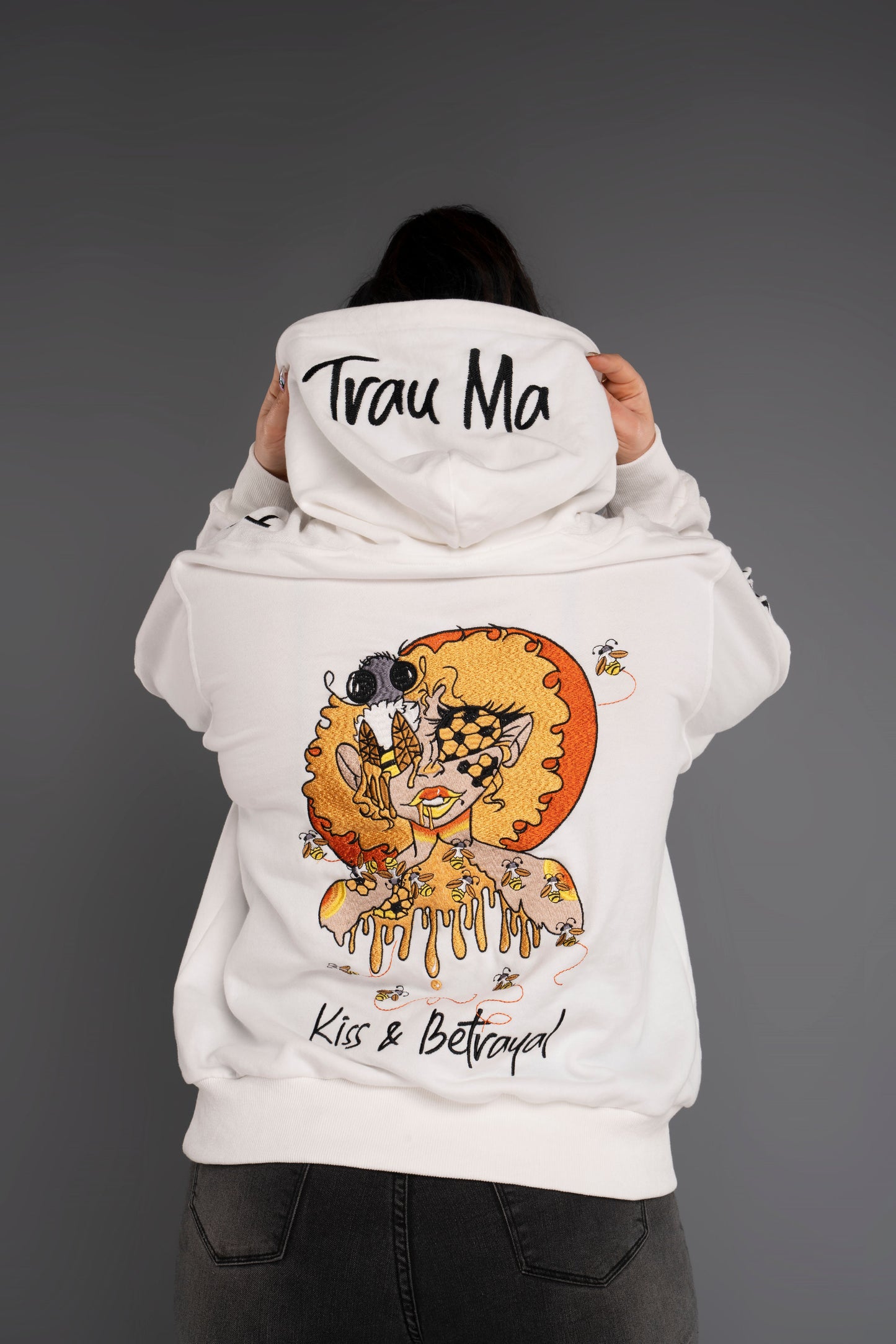 Trauma Kiss & Betrayal Hoodie